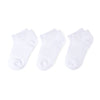 Medias Tobilleras Blancas GimboKids – Pack de 3 Pares