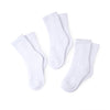 Medias Crew Blancas GimboKids – Pack de 3 Pares
